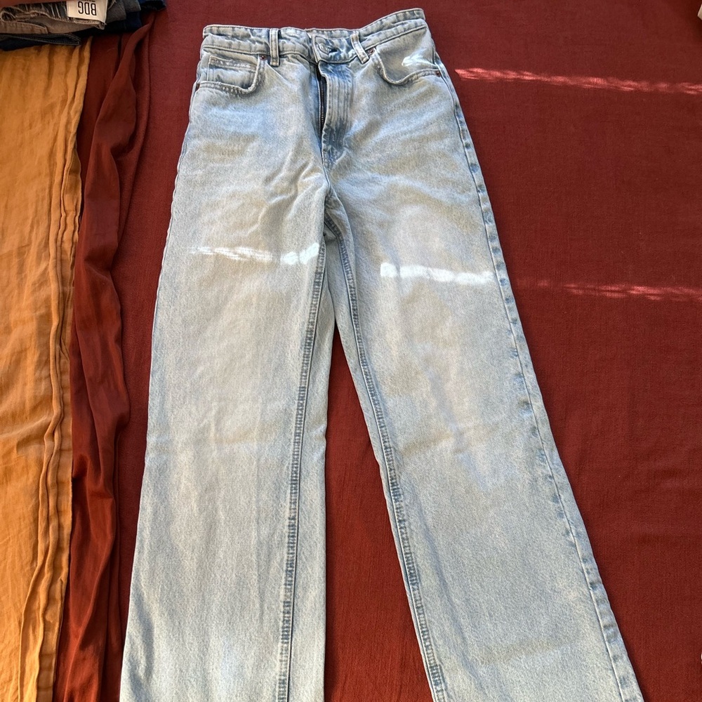 Zara Light Blue Denim Jeans